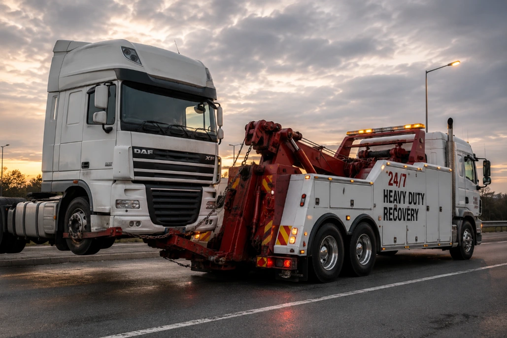 Heavy-Duty & Truck Towing (سحب الشاحنات والمركبات الثقيلة)
