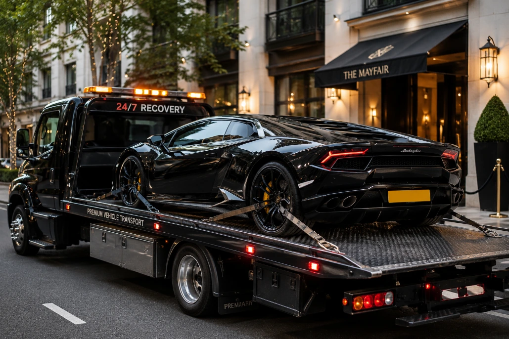 Luxury & Exotic Car Towing (سحب السيارات الفاخرة والنادرة)