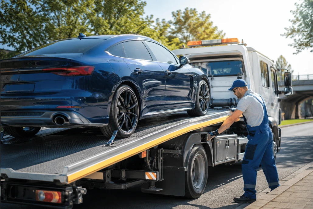 Recovery to Dealership (النقل إلى الوكالة)