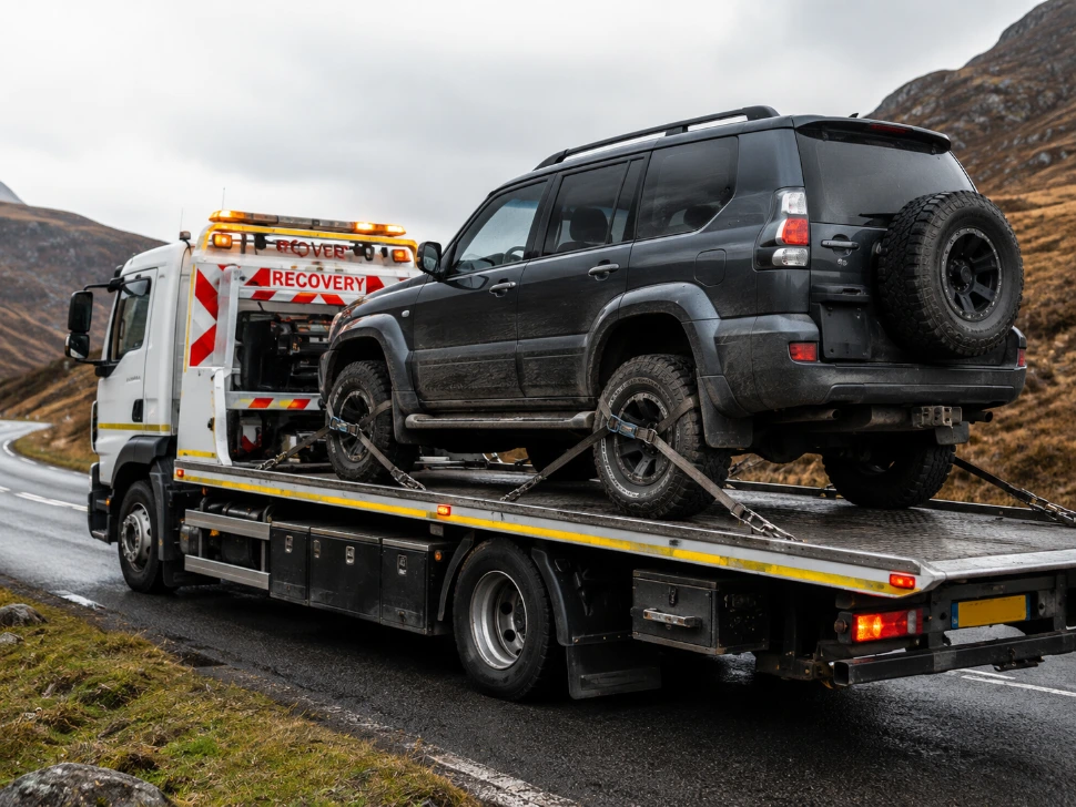 SUV & 4x4 Recovery (انتشال سيارات الدفع الرباعي)