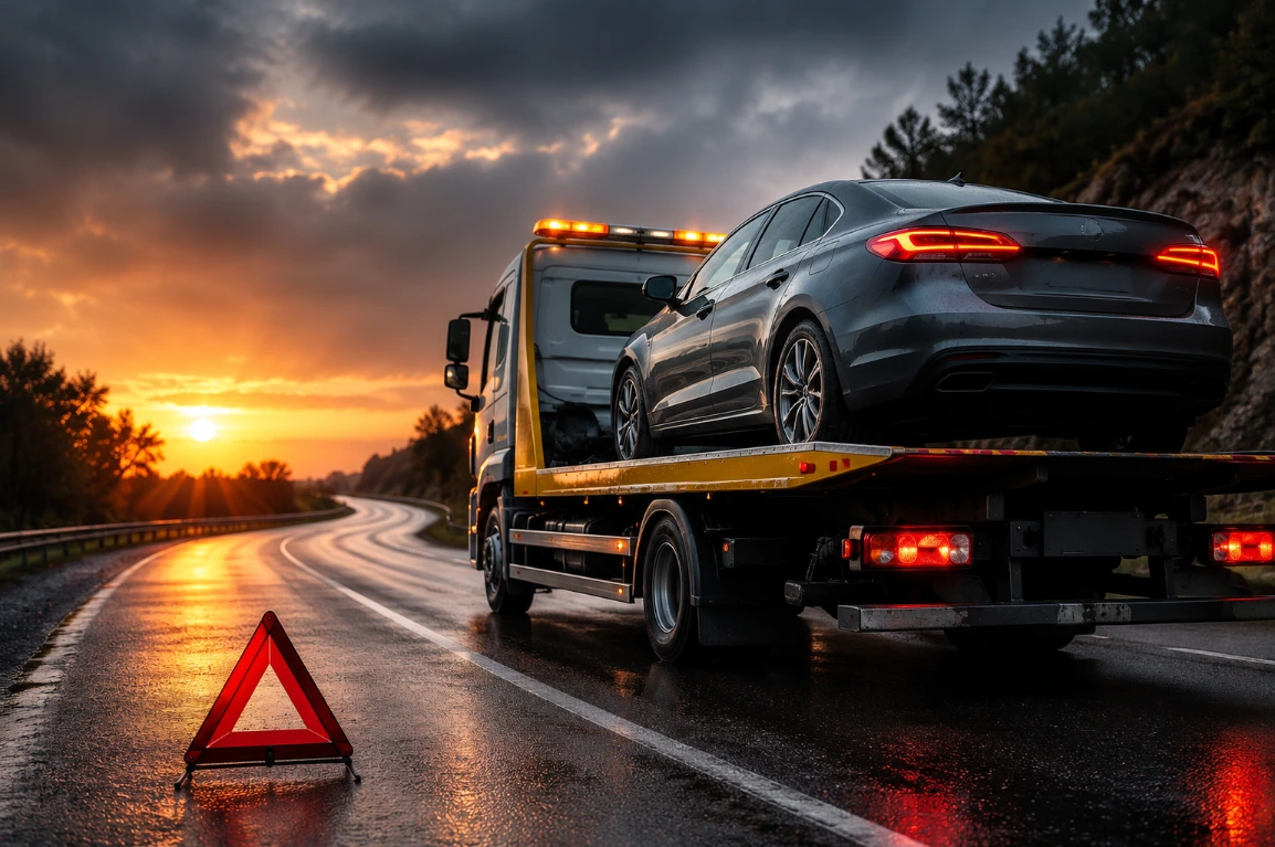 Vehicle Towing Service (خدمة سحب المركبات)